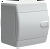 UNION/IEK бокс 4М накладной белый IP41