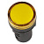 ИЭК Лампа AD16DS LED 16мм желтый 24В AC/DC