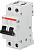 ABB 2х пол S202 B 25А