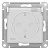 AtlasDesign Aqua Белый Розетка IP44 с заз. защ. шторки с крышкой
