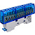 Шина нулевая изолированная KSN-6-6х9-12 BLUE Tekfor