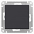 AtlasDesign Aqua Карбон Переключатель 1-кл. IP44
