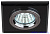 DK8 CH/BK ЭРА декор стекло квадрат MR16, 12V, 50W, хром/чёрный