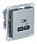 AtlasDesign Сталь Розетка USB тип-C 65W высокоскор.заряд. QC, PD