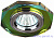 DK5 CH/MIX ЭРА декор стекло многогранник MR16, 12V, 50W, GU5.3 мультиколор/хром