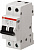 ABB 2х пол SH 202L C 20А