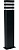 FERON Светильник НТУ-60w DH0808 столб Е27 IP54 черный